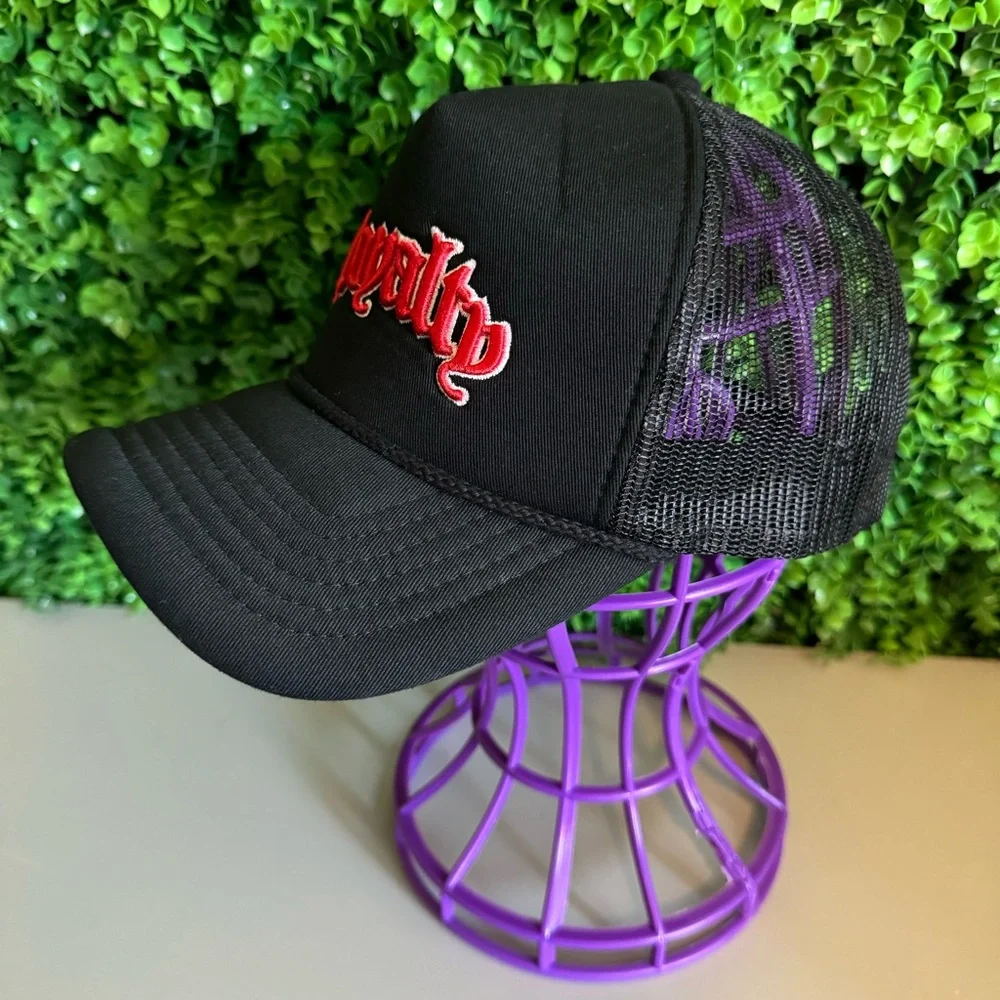 Muka Headwear Black Red Loyalty Snapback Adjustable
